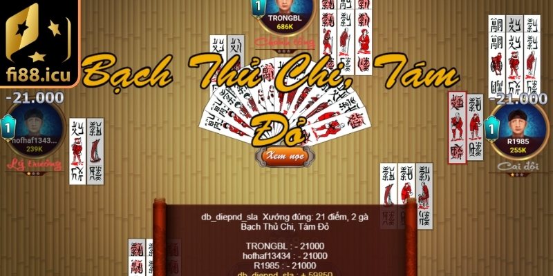 Tổ hợp bài hợp lệ trong cách chơi bài tổ tôm Fi88