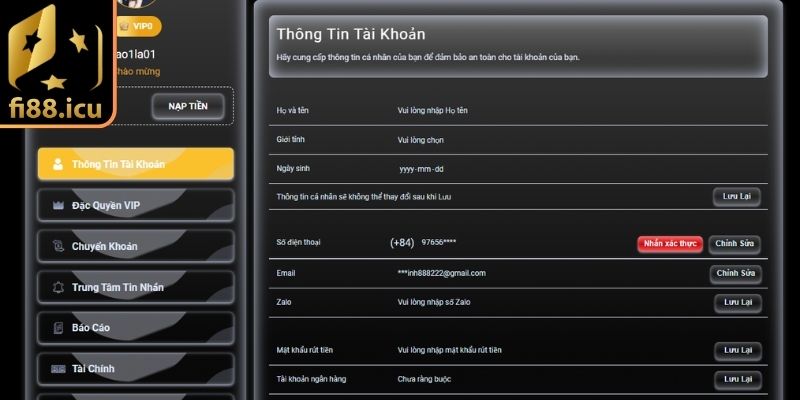 Cung cấp thông tin chính xác